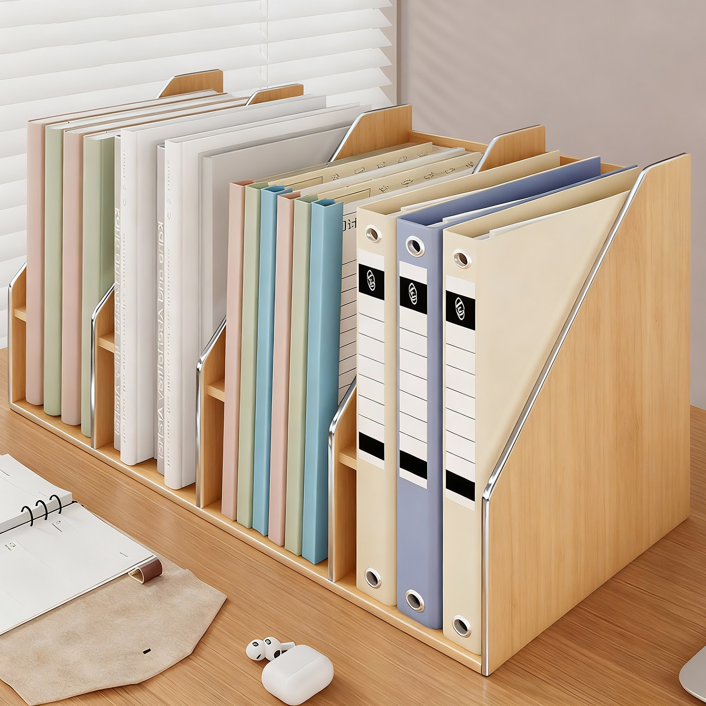 文件夹文件框办公桌面书本置物架书籍档案A4纸收纳架书立整理架子,收纳整理,桌面收纳盒,淘宝优惠券,粉丝福利购,淘宝优惠卷