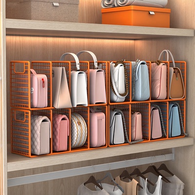 柜内防挤压包包收纳置物架