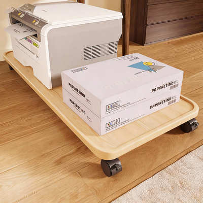 打印机置物架落地可移动托盘架