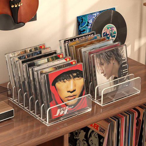 cd唱片架黑胶放置架游戏光盘收藏