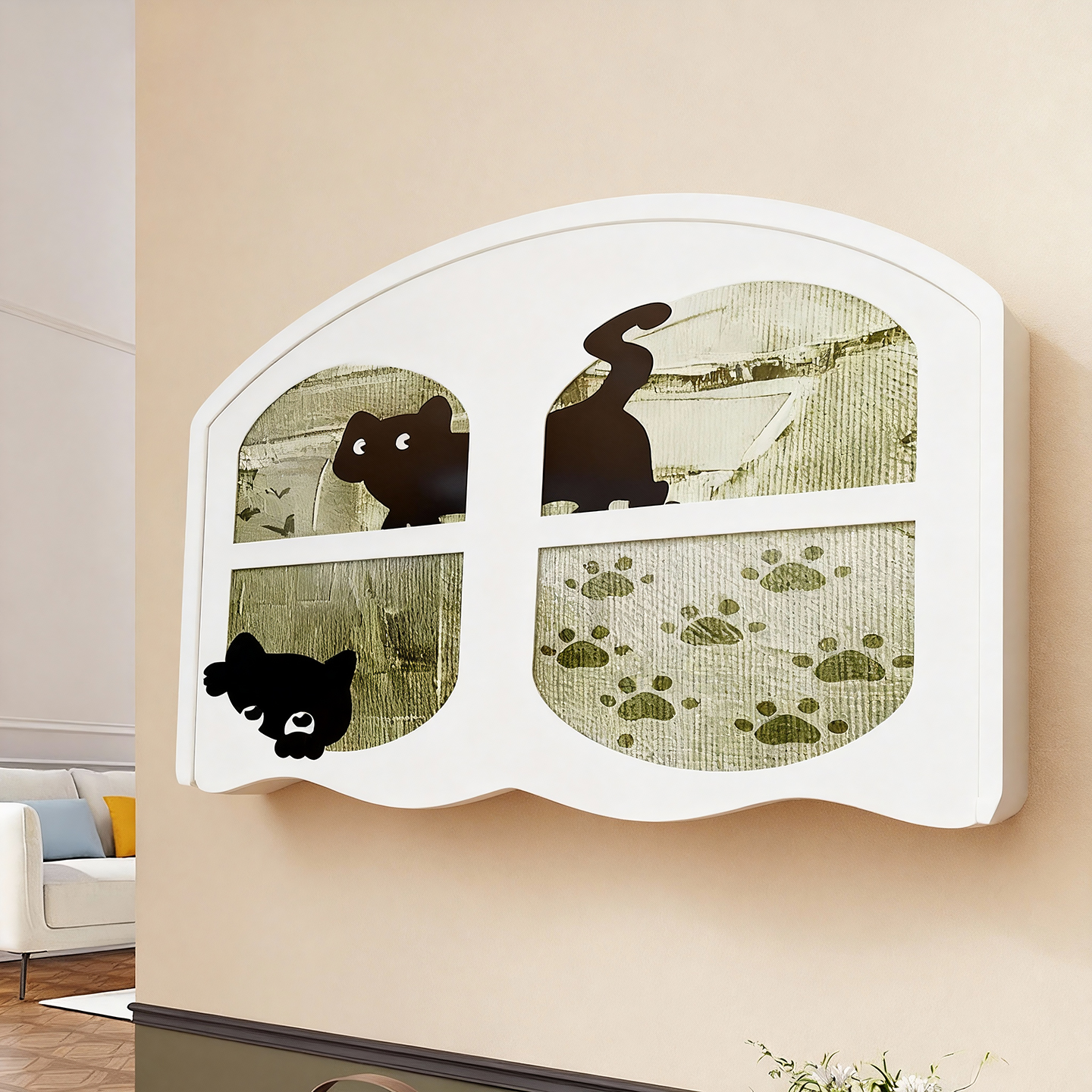 电表箱遮挡装饰画盖板