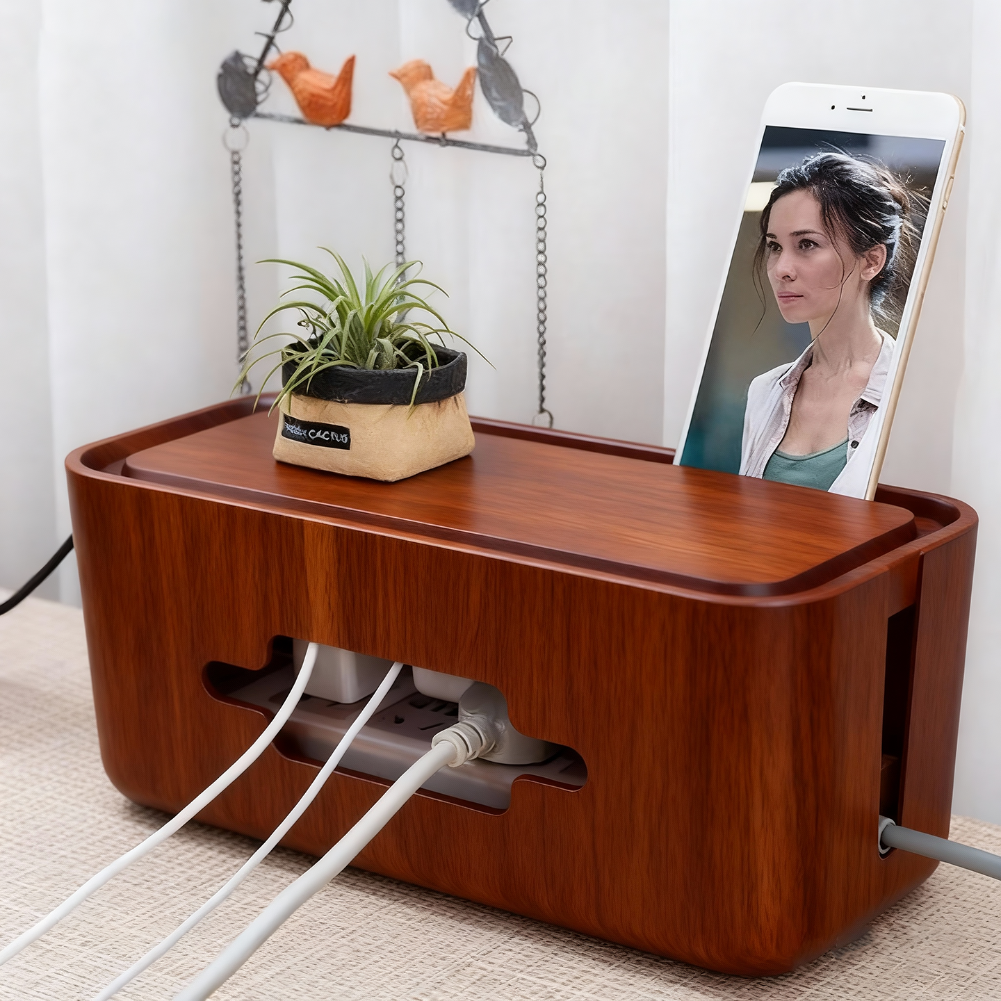 排插电线电源绝缘收纳盒插座盒