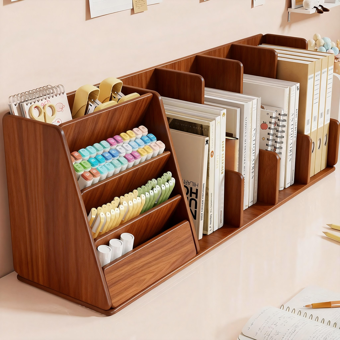 桌面书架桌上小型书本收纳架学生书桌多层整理架简易小书柜书立架,住宅家具,书架,淘宝优惠券,粉丝福利购,淘宝优惠卷