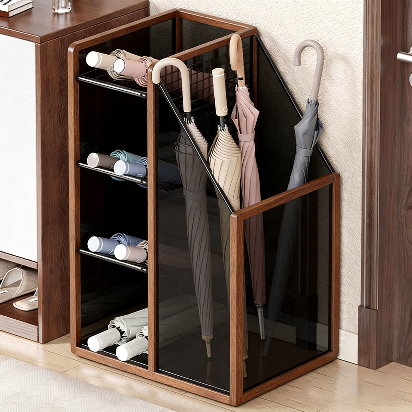 雨伞收纳架家用门口伞具置物架