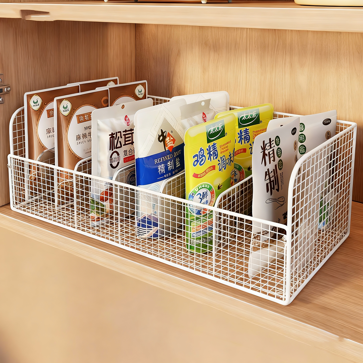 调料收纳盒厨房分格调料品置物架