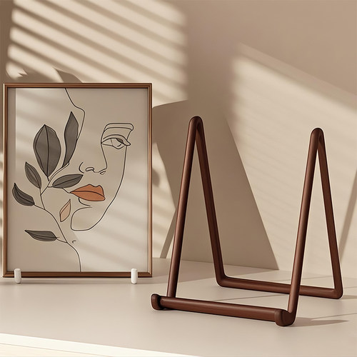 家用桌面相框支架奖牌证书展示架