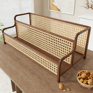 CD架黑胶唱片收纳架桌面分格置物架光盘磁带放置架专辑收藏存放架