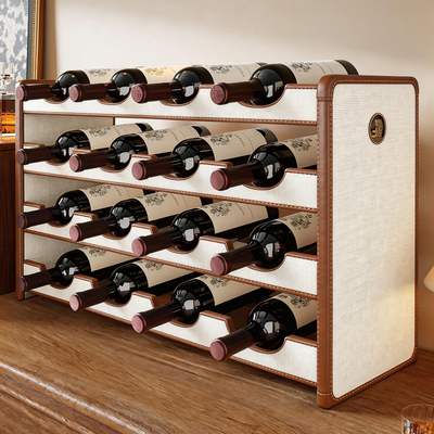 红酒收纳架家用多层红酒架