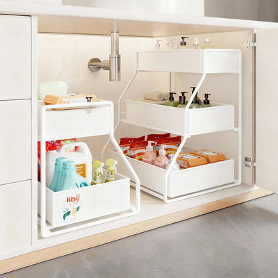 洗手间下水槽置物架收纳架