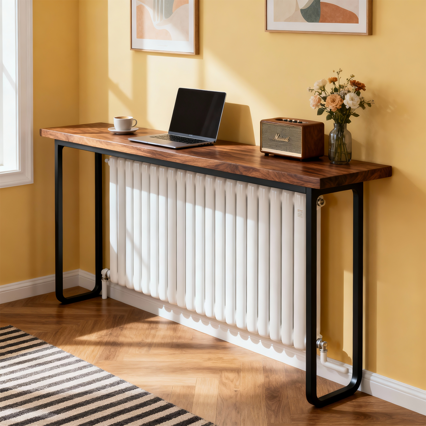 暖气片上方置物架多层上方遮挡神器靠墙窄条挡板沙发后缝隙收纳柜,收纳整理,暖气片置物架,淘宝优惠券,粉丝福利购,淘宝优惠卷