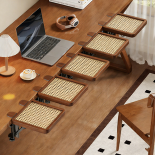 桌面延长板电脑桌扩展神器桌子加长加宽延伸板可折叠手臂肘托支架