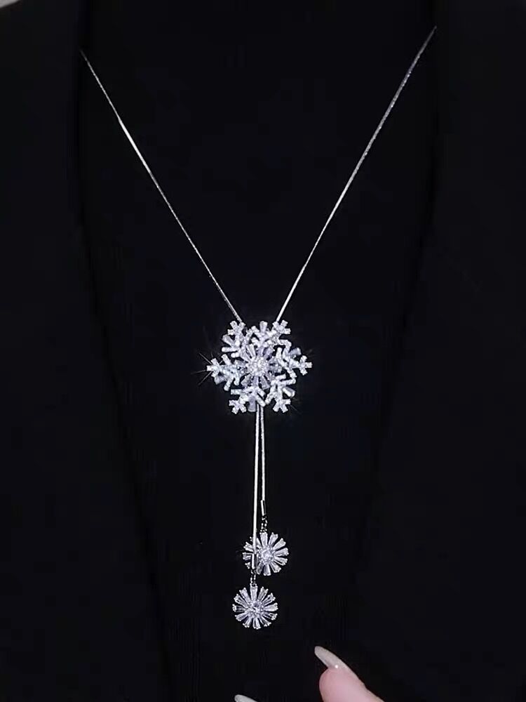 姿茉钛钢女不褪色毛衣链