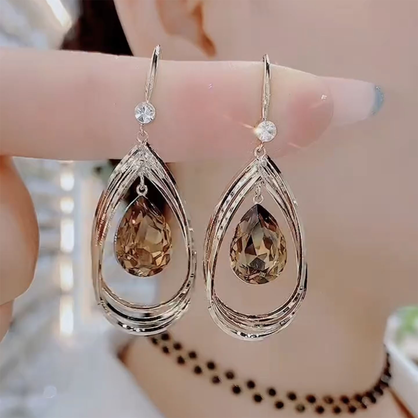 怎么日韩铜合金女不过敏耳环