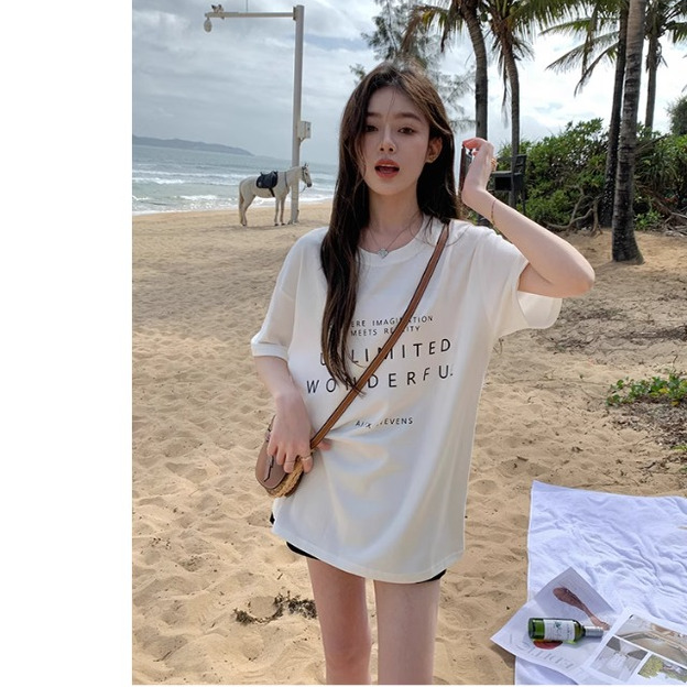 2025新款美式复古潮牌短T恤