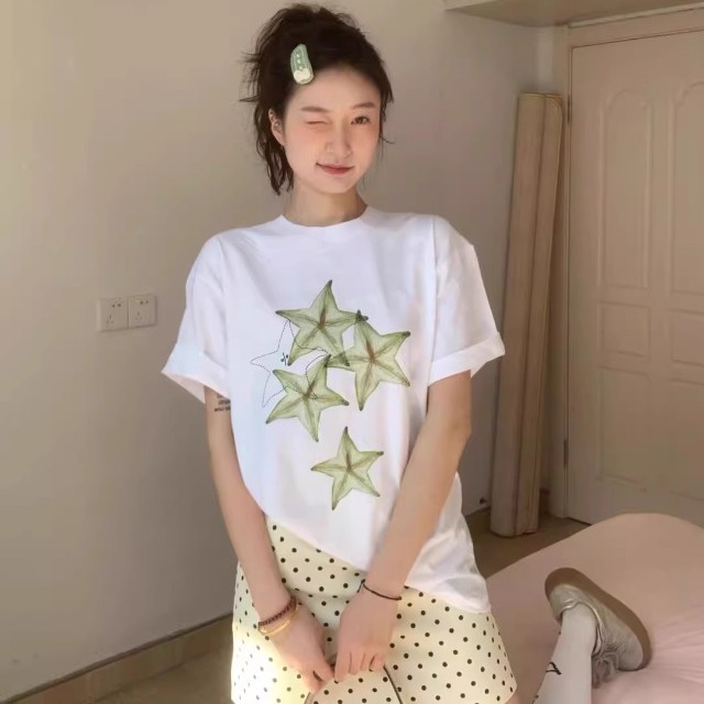 2025新款美式复古潮牌短T恤