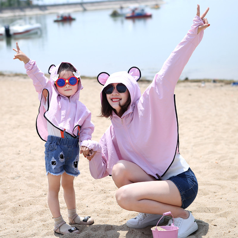 防晒衣仙女夏季透气亲子薄外套
