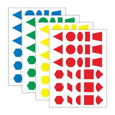 几何图形贴纸形状手工素材贴画