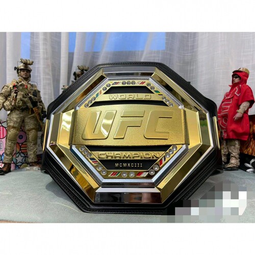 UFC比赛金腰带成人尺寸1/1金腰带拳击馆纪念品金腰带拳击比赛礼品