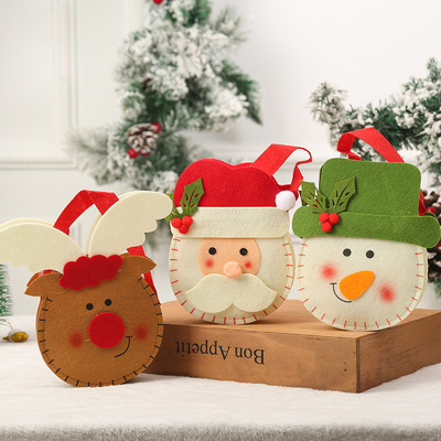 New Christmas Children's Handbags, Candy Bags, Party Decora