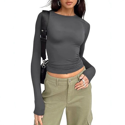 New long sleeved top, t-shirt, women's pullover, base shirt