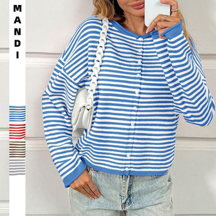 Autumn winter women's sweaters, long sleeved casual pullover