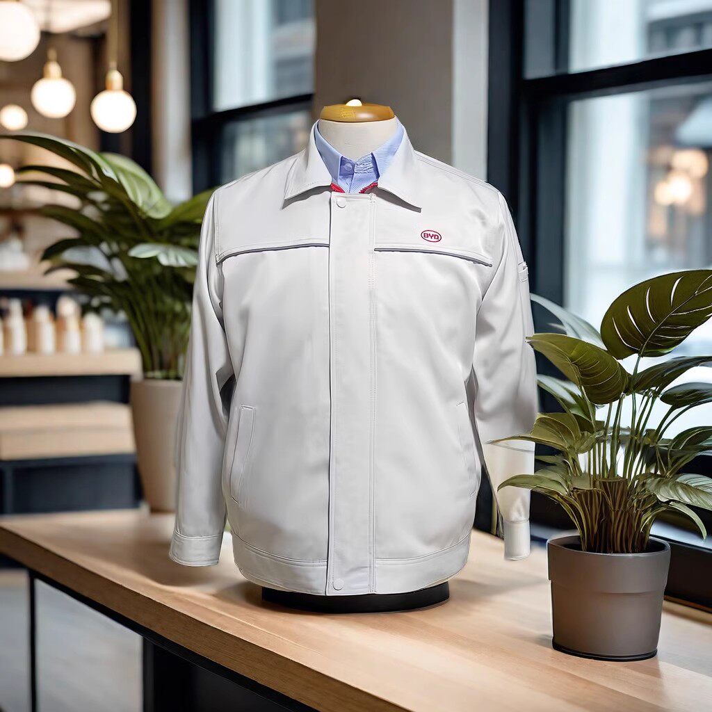 thumbnail for Direct Sales from the Manufacturer Byd's New Anti-Static Workwear for Managers, Autumn and Winter Jackets of the Same Style as Byd