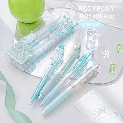 「香气御守！青森苹果糖」ROSYPOSY柔设0.5中性笔ins高颜值速干按
