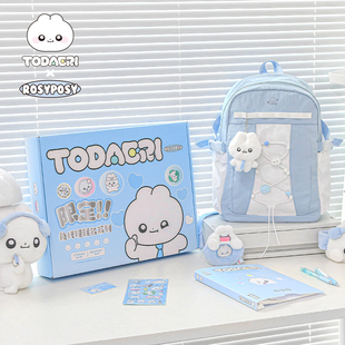 「赠挂件娃娃！兔代理限定书包」ROSYPOSY柔设联名双肩学生开学礼