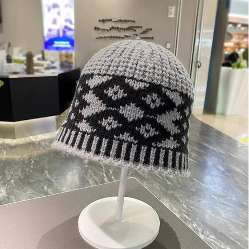 韩版冷帽秋冬季网红针织帽男百搭加厚保暖护耳大头围帽子毛线帽女