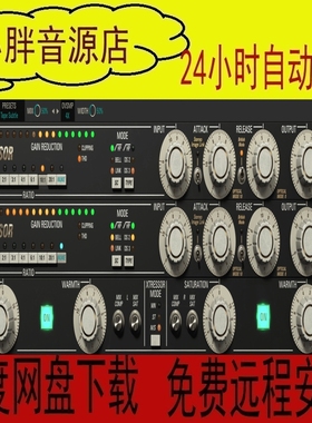 Kiive Audio Xtressor 磁带压缩温暖饱和冲击力 Distressor