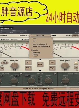Klanghelm VUMT Deluxe 2 豪华版VU表RMS测量仪