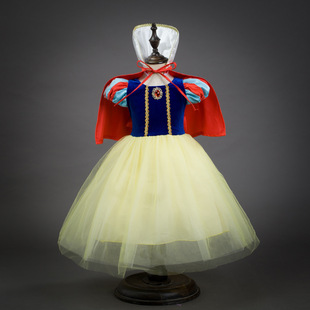生日派对女童白雪公主连衣裙 幼儿园舞台剧演出可爱苹果卡通服装