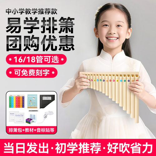 易学排箫16/18管小学生入门