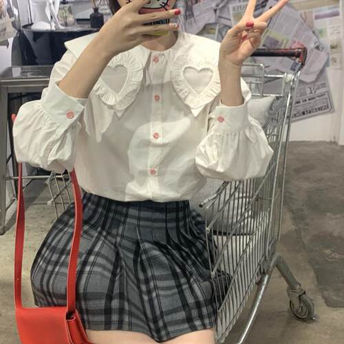 宽松单排多扣长袖大码胖mm300斤