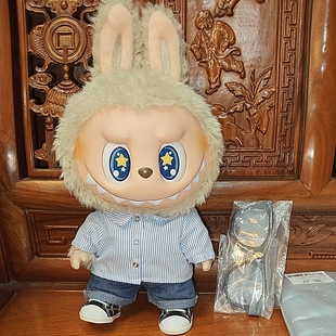 正版娃娃 拉布布 搪胶毛绒公仔 没瑕疵喔