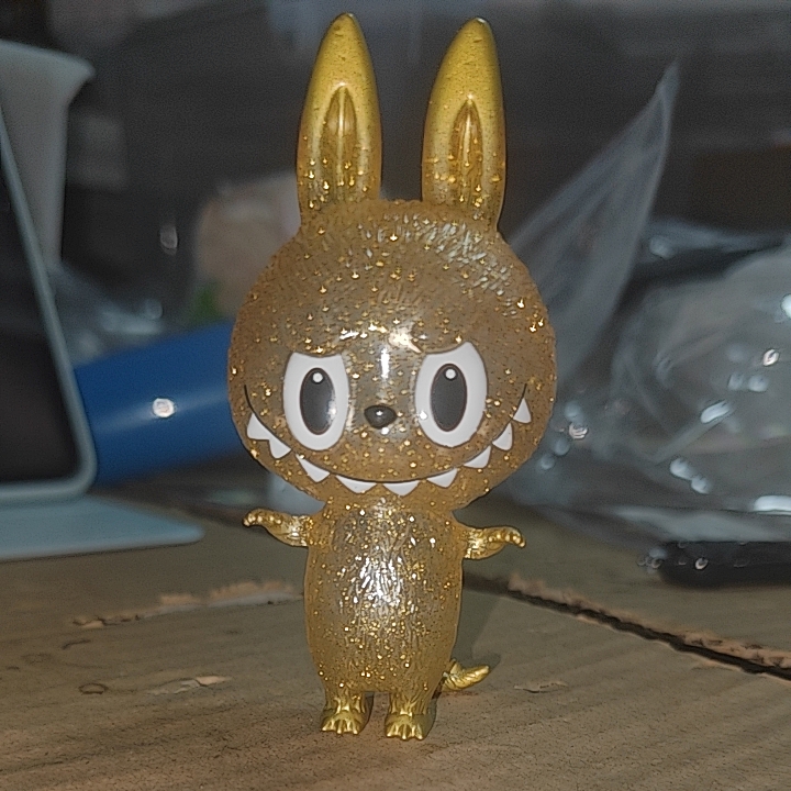 正版泡泡玛特 ZIMOMO Goud金闪