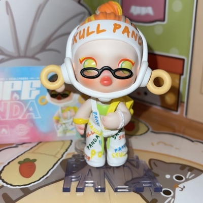 正版泡泡玛特 VINTAGE BOY 熊猫热潮系列 复古男孩