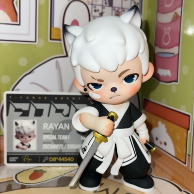 正版Rayan 特攻队系列 黑武士