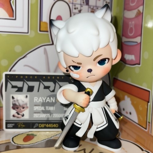 正版Rayan 特攻队系列 黑武士