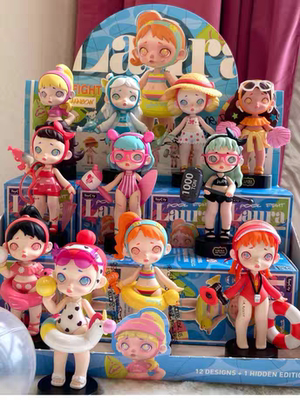 正版盲盒 LAURA 泳池大作战系列 多款式链接