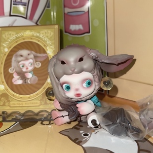 正版盲盒 SKULLPANDA 平日奇境系列 坐立不安的你