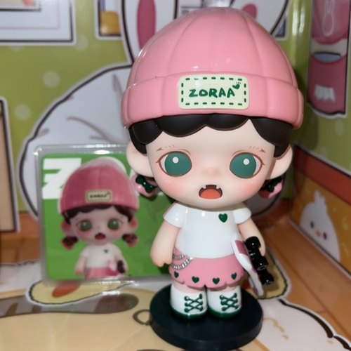 正版zoraa 捣蛋日记系列 滑板酷妹 妹妹