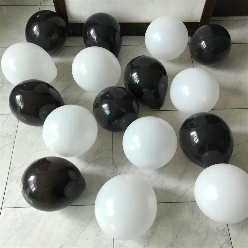 加厚金色派对道具生日气球