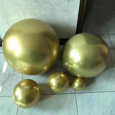 5寸金属银色气球婚庆装饰商场