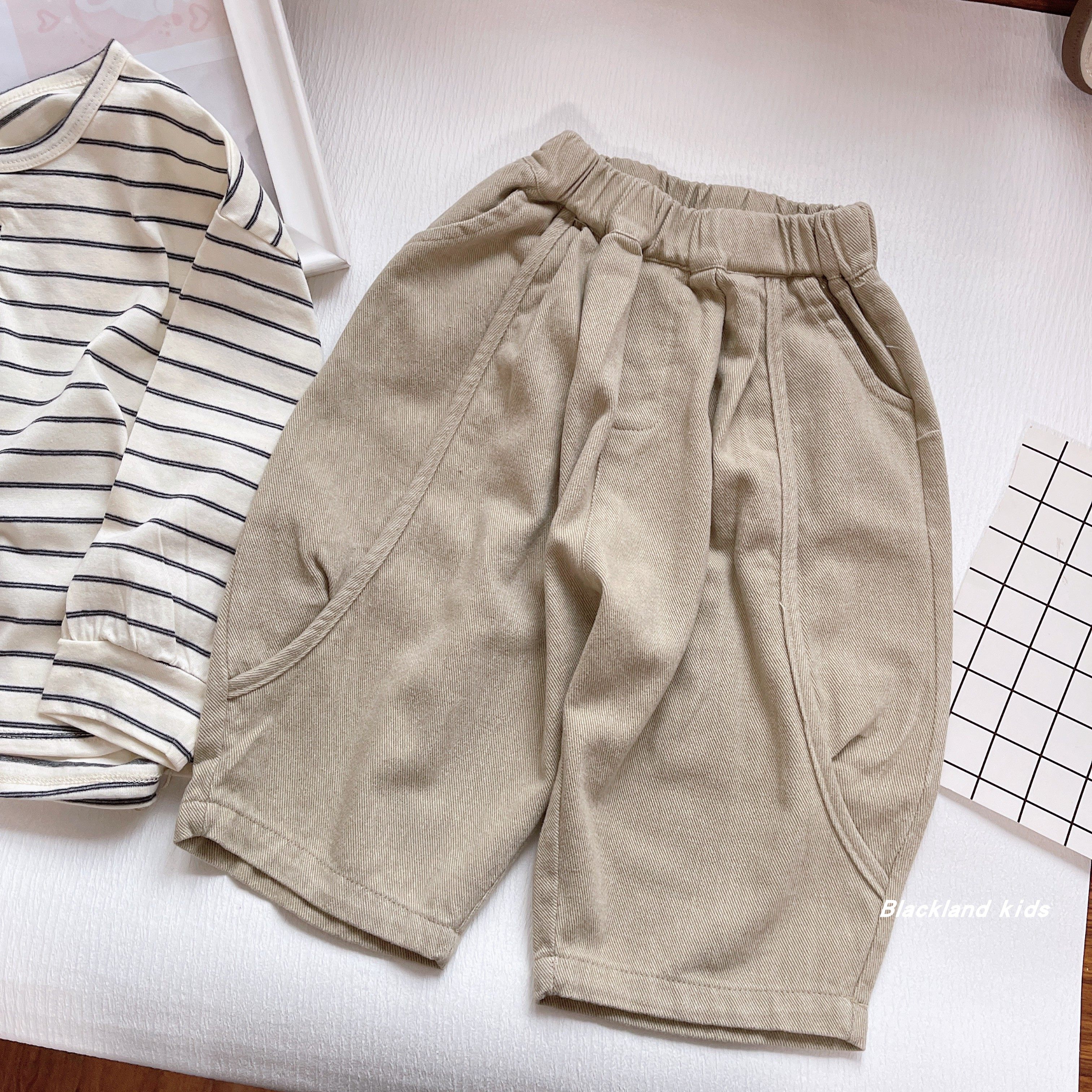 春秋款韩版童装男童女童宽松休闲裤 儿童宝宝萝卜裤 棉布软糯裤子,童装/婴儿装/亲子装,裤子,淘宝优惠券,粉丝福利购,淘宝优惠卷