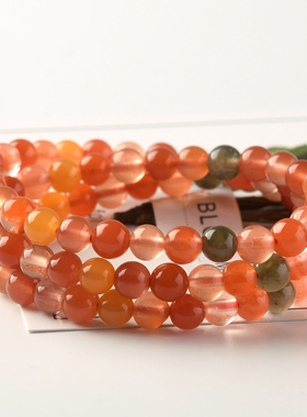 福禄寿彩发晶正财三色全新手链