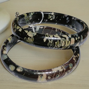 梅花玉镯养生玉手镯20年前原材料直播选货原矿老料手镯58mm59mm