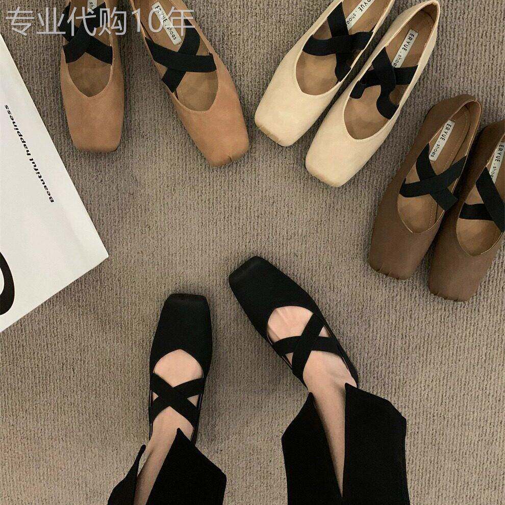 法式覆古新中式配裙子玛丽珍鞋2025年秋季新款软底芭蕾舞单鞋女款