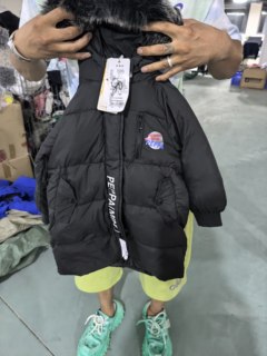 儿童羽绒服中长款加厚保暖外套