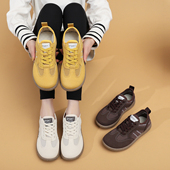 休闲德训单鞋 夏季 轻便时尚 女防滑软底系带舒适学生网鞋 老北京布鞋